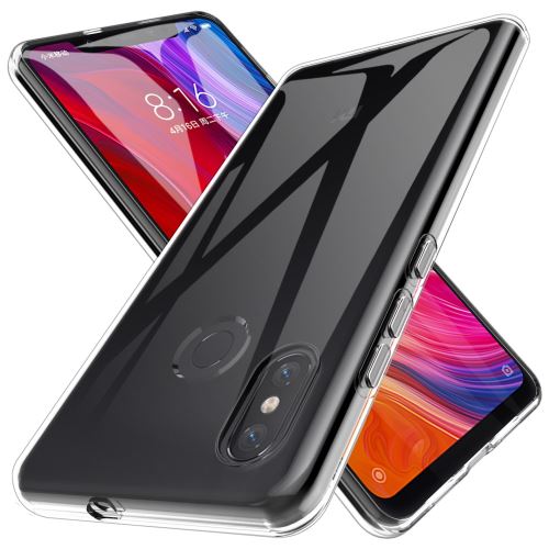 Xiaomi Mi 8 Housse Etui Housse Coque de protection Silicone [Transparent]