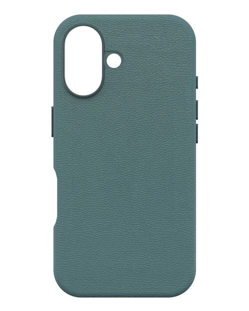 OtterBox Symmetry Series Cactus Leather pour MagSafe pour iPhone 16, Juniper Sprig