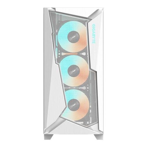 Non Communiqué Blanc Boîtier Tour - Gigabyte - C301 Glass - E-Atx/Atx - Verre Trempé