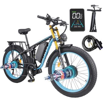 Kit vélo électrique Contrôleur Intégré 26'' 1000W Recharge frein moteur