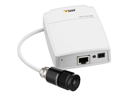 AXIS P1224-E Network Camera - Caméra de surveillance réseau - extérieur - anti-poussière / étanche - couleur - 1280 x 720 - iris fixe - Focale fixe - LAN 10/100 - MJPEG, H.264