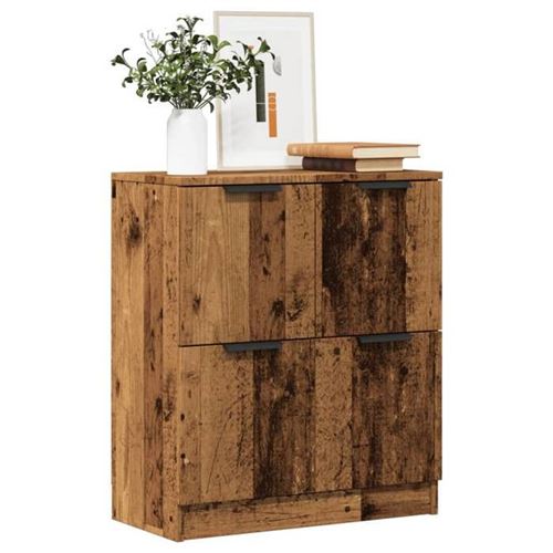vidaXL - Buffet - 60x30x70 cm - Bois - Image 2