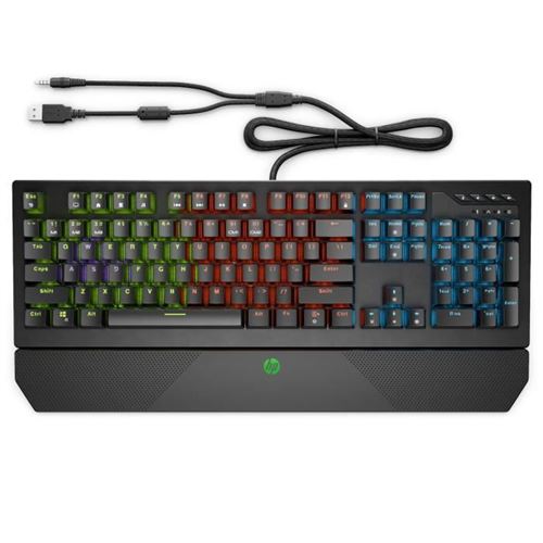 HP Pavilion Gaming 800 - Toetsenbord - backlit - voor OMEN 25L by HP; OMEN by HP Laptop 16; Victus 15L by HP; Pavilion 27, TP01