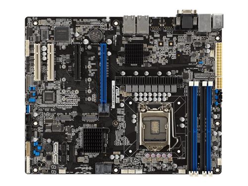 ASUS P12R-E/10G-2T - Carte-mère - ATX - Socket LGA1200 - C256 Chipset - USB 3.2 Gen 1 USB 3.2 Gen 2 - 2 x 10 Gigabit LAN - carte graphique embarquée