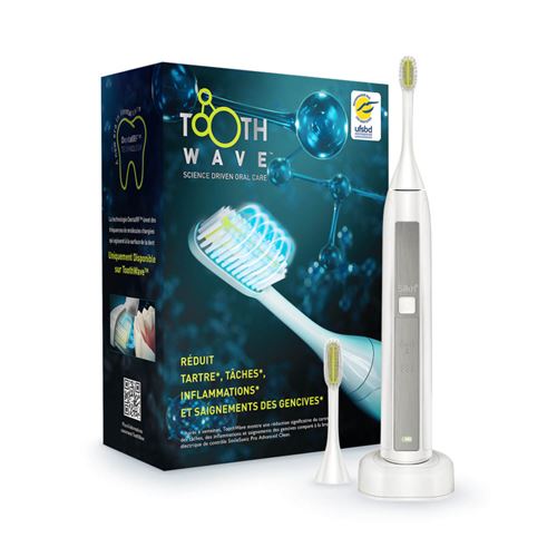 SILK'N Toothwave Brosse à dents électrique Blanc gris