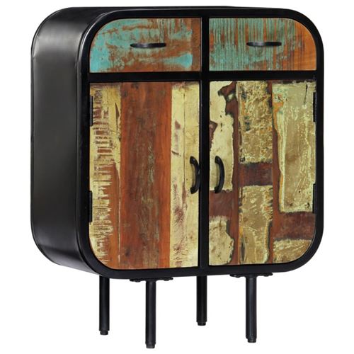 vidaXL Buffet 60 x 30 x 75 cm Bois de récupération massif