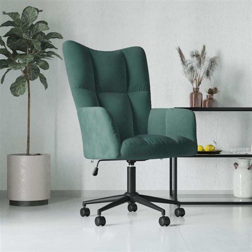 Vidaxl Vert Chaise Relaxation Foncé - Image 3