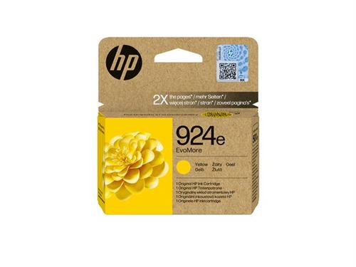 Non Communiqué Jaune Hp 924E Evomore - Original - Cartouche D'encre - Pour Officejet Pro 8130E