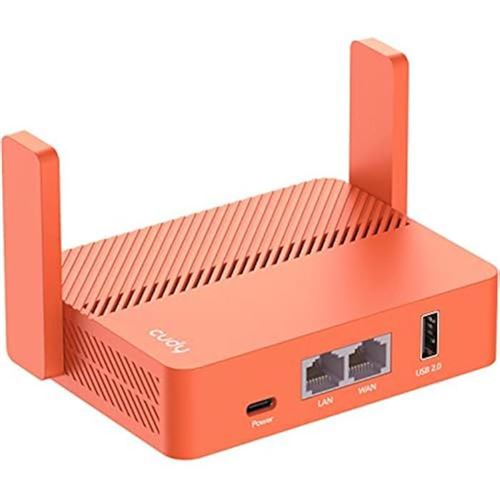 Non Communiqué Routeur Wi-Fi De Poche - Cudy - Ac1200 - 867 Mbps - Support Vpn Multiple - 2 Ports Ethernet