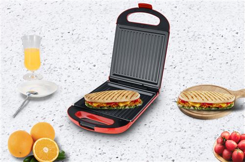 Gaufrier appareil à panini 4 empreintes – 1200 W - Sweet Waffle SENYA -  Gaufrier et croque-monsieur - Achat & prix
