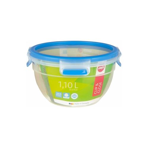 Non Communiqué Emsa Boîte De Conservation Clip & Close 1,10 L, Transparent