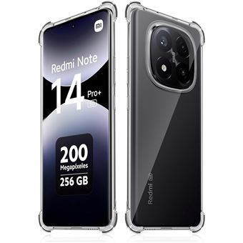 Coque protection pour Xiaomi Redmi Note 14 Pro Plus 5G / Redmi Note 14 Pro+ 5G Souple Transparente Bumper en Gel TPU avec bords renforcés XEPTIO - 1
