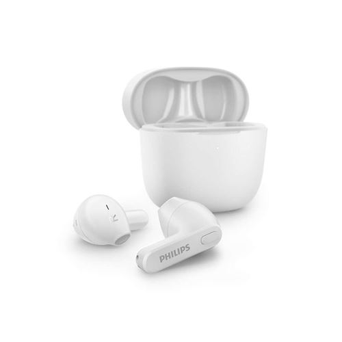 Philips Tat2236Wt - Écouteurs Sans Fil avec Micro - Embout Auriculaire - Bluetooth - Blanc