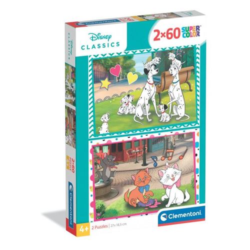 Clementoni - Disney Classic - Puzzle 2x60 pièces - Image 2