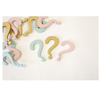 30 Confettis Coeur Bois Blanc - Hobi Dek0608b - Article Et Décoration