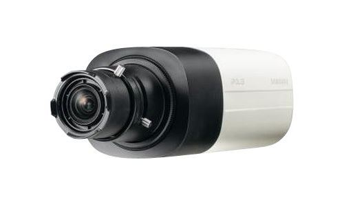 Hanwha Vision WiseNet SNB-8000 - Caméra de surveillance réseau (pas de lentille) - couleur (Jour et nuit) - 6 MP - 2592 x 1944 - monture C/CS - Iris automatique et manuel - audio - composite - LAN 10/100 - MPEG-4, MJPEG, H.264, AVC - DC 12 V / AC 24 V /