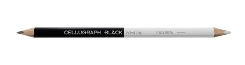 Crayon universel Cellugraph Black / White - LYRA - L1940204