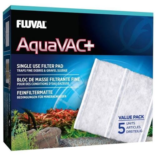 Meilleurs prix pour FLUVAL Lot de 5 blocs de filtration fine AquaVac+ - Pour aquarium
