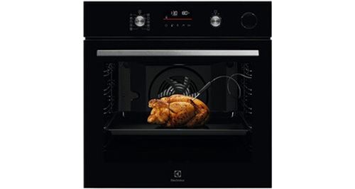 Electrolux Four Steamcrisp Série 700 Pro - Cuisson Vapeur Integree / Chaleur Tournante Pulsee - 1 Mode Vapeur 25% - Nettoyage Pyrolyse - Classe Defficacite Energetique*:A+ - Volume Utile Cavite (L):Xxl 72 - Affichage LCD Blanc