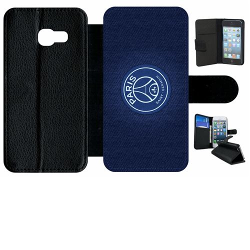 Etui My-Kase pour Galaxy A3 (2017) - 105 psg paris saint germain - Simili-cuir Noir