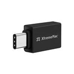 Adaptateur Xtrememac USB-A vers USB-C Noir
