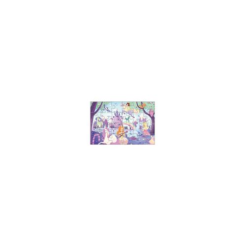 Puzzle de 24 Pièces Thème Licornes de la Collèction Giant Floor Ravensburger Multicolore