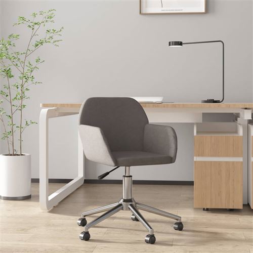 Vidaxl Gris Chaise Pivotante - Foncé - Image 3