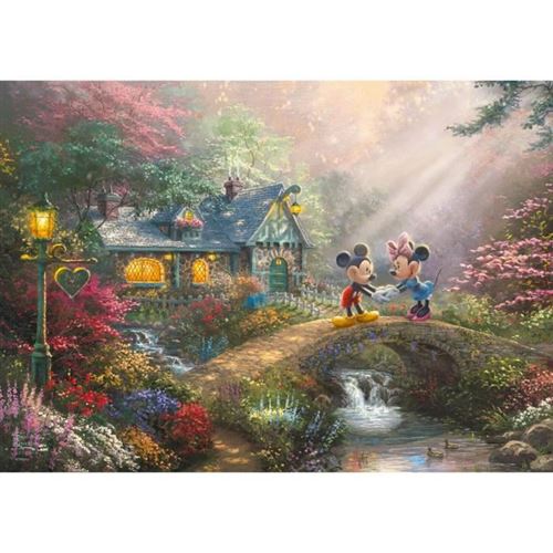 SCHMIDT SPIELE - Puzzle - Disney, Mickey & Minnie - 500 pieces