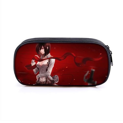 Trousse - Attack on Titan -Un compartiment- Multicolore (21.5x10x5.5cm) #4