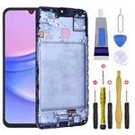 Ecran Complet Remplacement pour Samsung Galaxy A15 4G / 5G SM-A155F, A156E +Kit