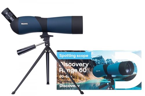 Discovery Range 60 Zoom Telescope 20x-60x Argent&eacute; 