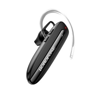 18€25 sur Oreillette Bluetooth Kit Mains Libres Autonomie 12 heures  Borofone BC33 Noir - Oreillette et Kit mains-libres - Achat & prix