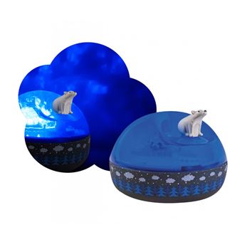 Veilleuse Trousselier Projecteur Musical Ours Bleu - 1