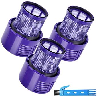 3 Pack Filtre pour Dyson V10 SV12 HAOBUY Animal Motorhead Total Clean Lavable de Rempalcement Pièce Dyson - 1