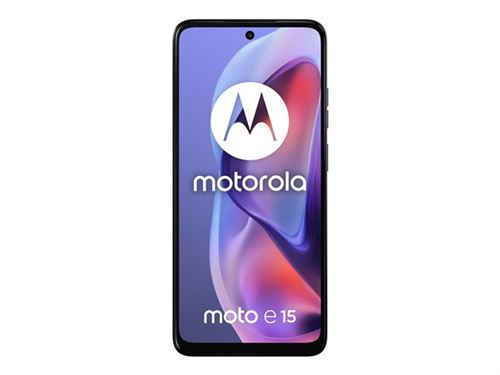 Smartphone Motorola Moto E15 6,67 Double SIM 64 Go lavande fraîche