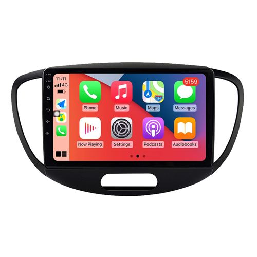 Autoradio Multimédia RoverOne Android 2Go RAM 32Go ROM GPS pour Hyundai Grand I10 2008-2012 CarPlay Android Auto