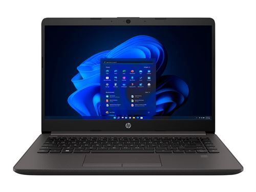 HP 240R G9 Notebook - Intel Core i3 - i3-1315U / jusqu'à 4.5 GHz - Win 11 Pro - UHD Graphics - 8 Go RAM - 256 Go SSD NVMe - 14" IPS 1920 x 1080 (Full HD) - Gigabit Ethernet - Wi-Fi 6, Bluetooth - cendres argent sombre - clavier : Français