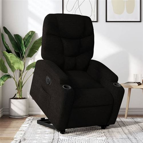 vidaXL - Fauteuil de relaxation électrique - Noir - Image 2