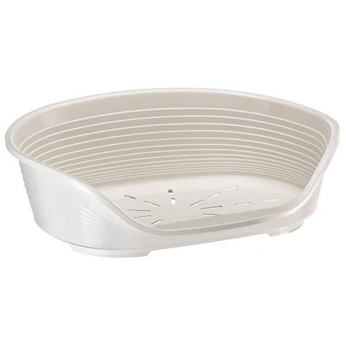 FERPLAST  Corbeille Siesta Deluxe Taille 2 - 49*36*17,5 Cm - Blanc