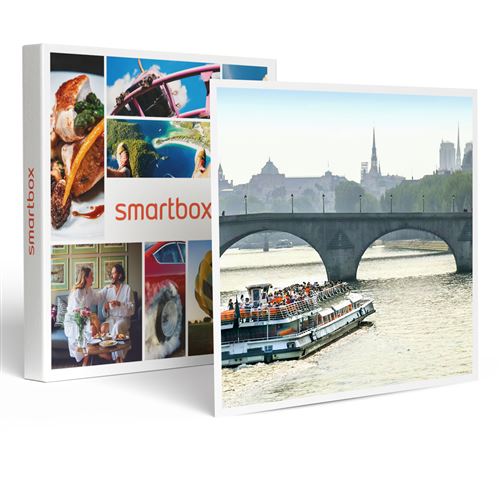 SMARTBOX - Croisière sur la Seine en bateau-mouche pour 1 adulte - Coffret Cadeau Sport & Aventure