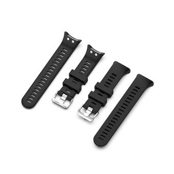 Bracelet en silicone pour Garmin Swim 2 - Noir - Montre connectée à la Fnac