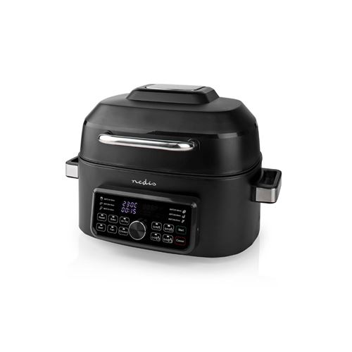 Friteuse 6l 1600w noir Nedis KAAFG600BK