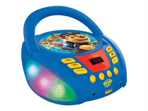 Lexibook Paw Patrol RCD109PA - Boombox - 6 Watt - bleu