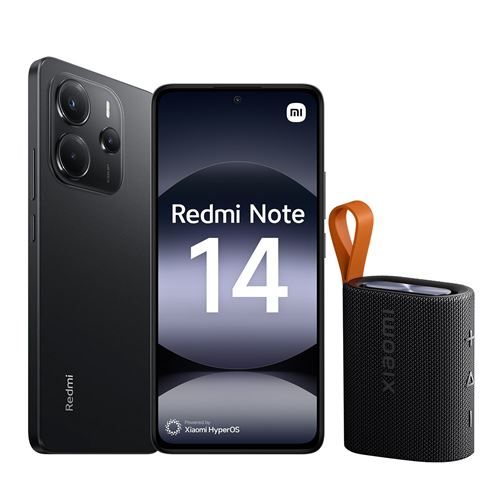 Smartphone Xiaomi Redmi Note 14 6.67"" 8Go 256Go noir État correct - N/A reconditionné disponible sur Fnac