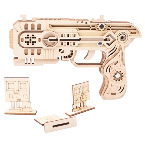 Puzzle 3D 31 pièces - Pistolet à bande élastique (Comment entraîner votre Dragon B)