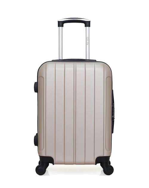 Valise Cabine HERO|FOGO Beige en ABS - Valises - Achat \u0026 prix | fnac