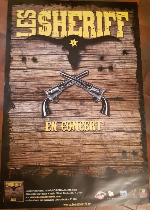 Les Sheriff - Colt / en concert - AFFICHE
