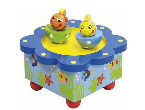 Boite À Musique En Bois Décoration Berceuse Pour Enfant Bébé