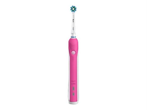 Oral-B Pro 750 CrossAction Pink - Tandenborstel - snoerloos - roze