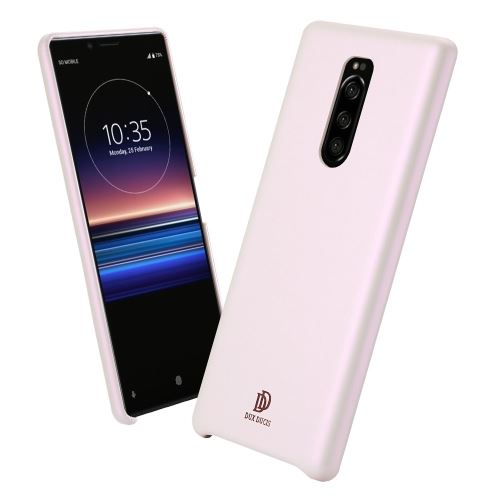 Etui en PU + TPU rose pour votre Sony Xperia 1